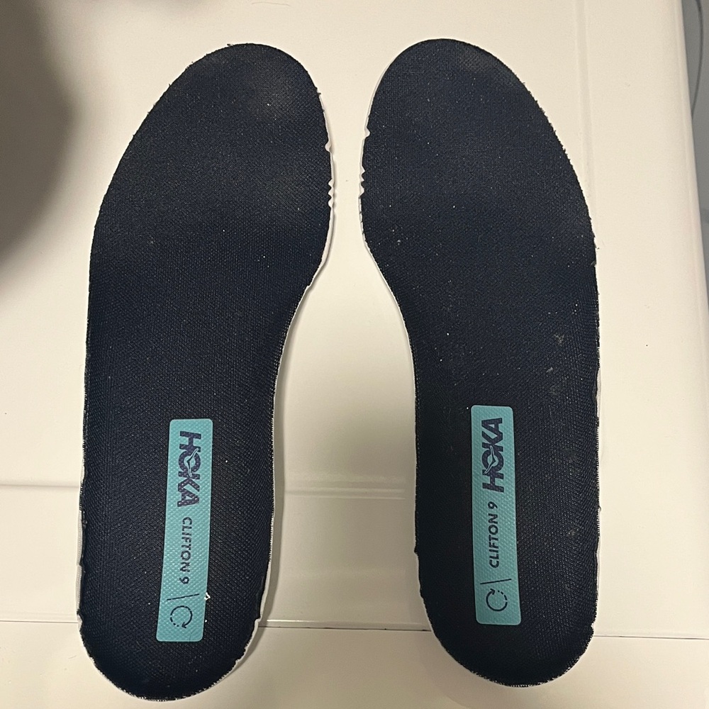 Hoka Clifton 9 Insoles/Inserts (For Sz 8.5)